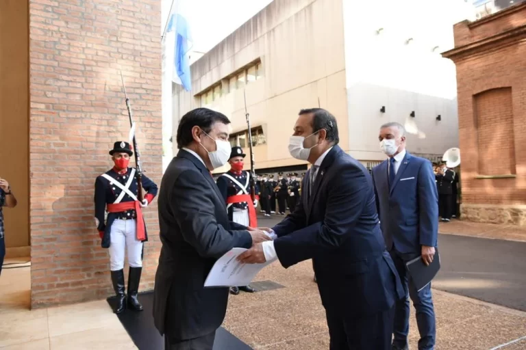 Herrera Ahuad anunció el desembarco de nuevas industrias de base tecnológica y más obras