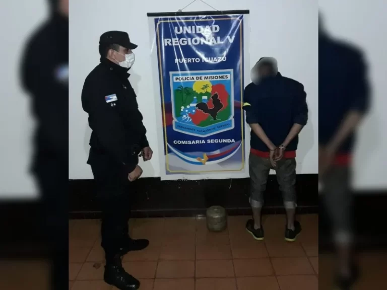 Intentó robar en el domicilio de un policía en Puerto Iguazú y fue detenido por el dueño de casa