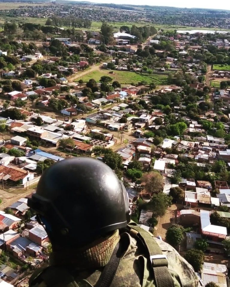 Con patrullajes aéreos, la Policía refuerza los operativos en la provincia