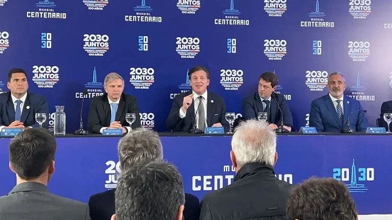 Argentina, Uruguay, Paraguay y Chile relanzaron la candidatura conjunta para organizar el Mundial 2030