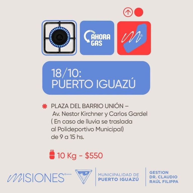 AHORA GAS EN EL POLIDEPORTIVO MUNICIPAL DANIEL PINOF