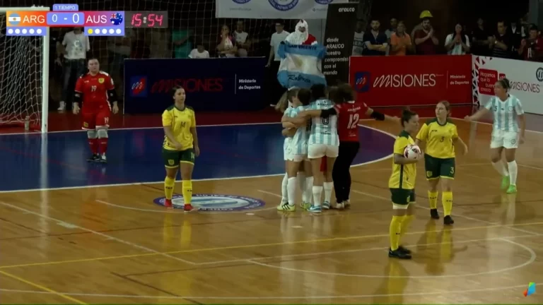 Mundial de Futsal Femenino 2023 en Misiones: Argentina venció 2-1 a Australia y clasificó invicta a semifinales