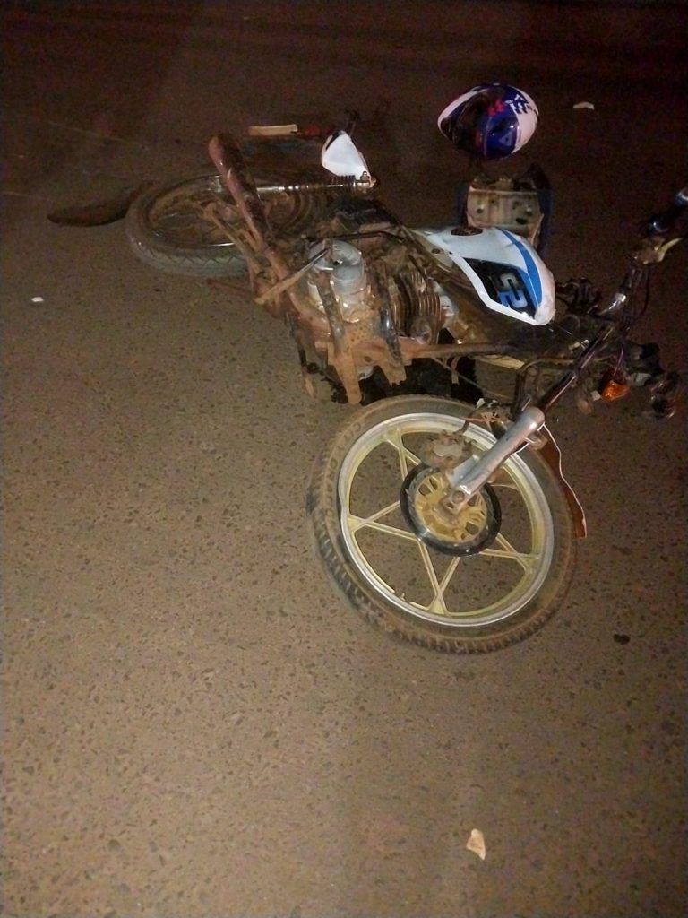 Un herido por un choque entre dos motos en Puerto Iguazú Un herido por un choque entre dos motos en Puerto Iguazú