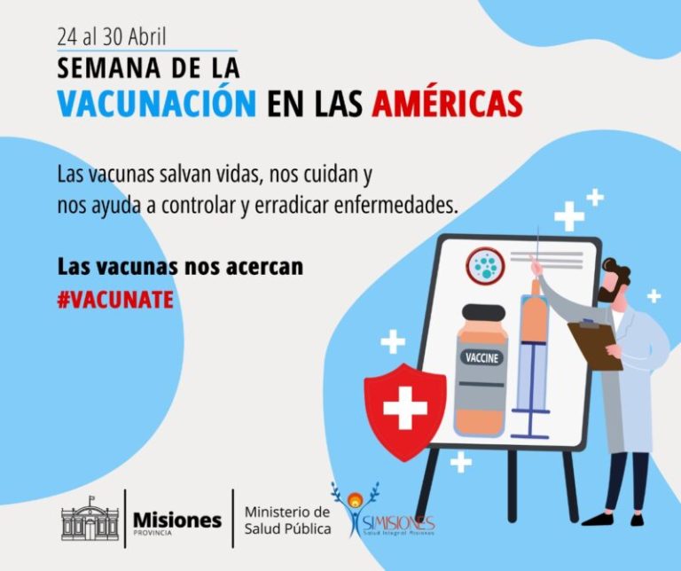 Iguazú: puestos de vacunación en la ciudad para reforzar la inmunización Iguazú: puestos de vacunación en la ciudad para reforzar la inmunización