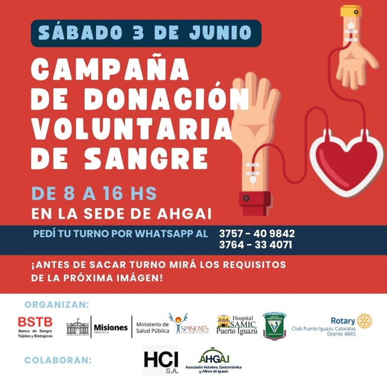 DONACIÓN VOLUNTARIA DE SANGRE