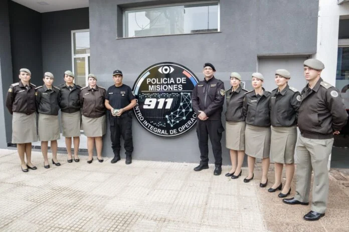 La Brigada Militar de Brasil de visita en Misiones para conocer el funcionamiento de la fuerza provincial e intercambiar experiencias