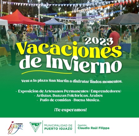ULTIMA SEMANA DE ACTIVIDADES EN PLAZA SAN MARTÍN