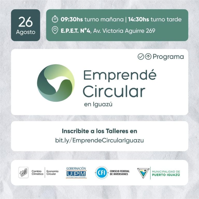 PROGRAMA: EMPRENDE CIRCULAR IGUAZÚ