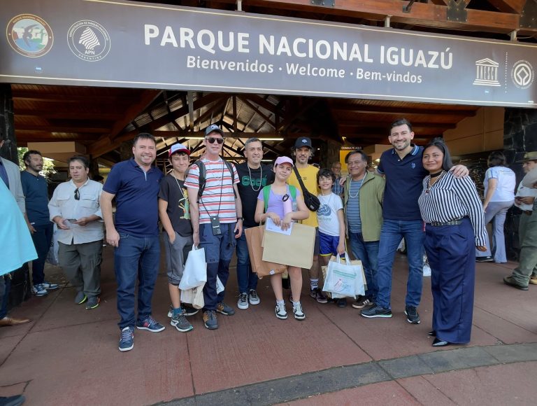LLego el “turista un millón” a las Cataratas del Iguazú LLego el “turista un millón” a las Cataratas del Iguazú