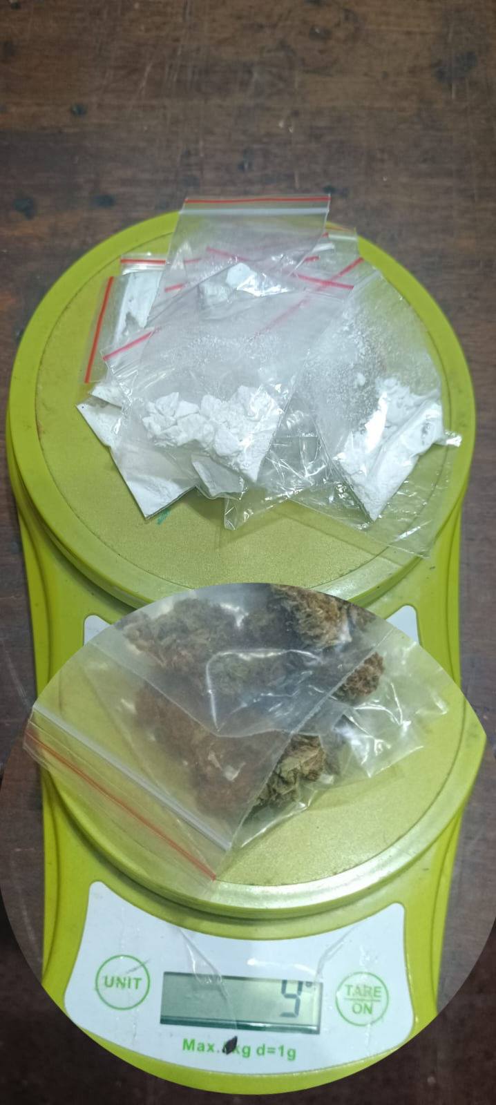 Secuestran más de un kilo de cocaína valuado en $25 millones y detienen a un “motodealer” con droga para la venta