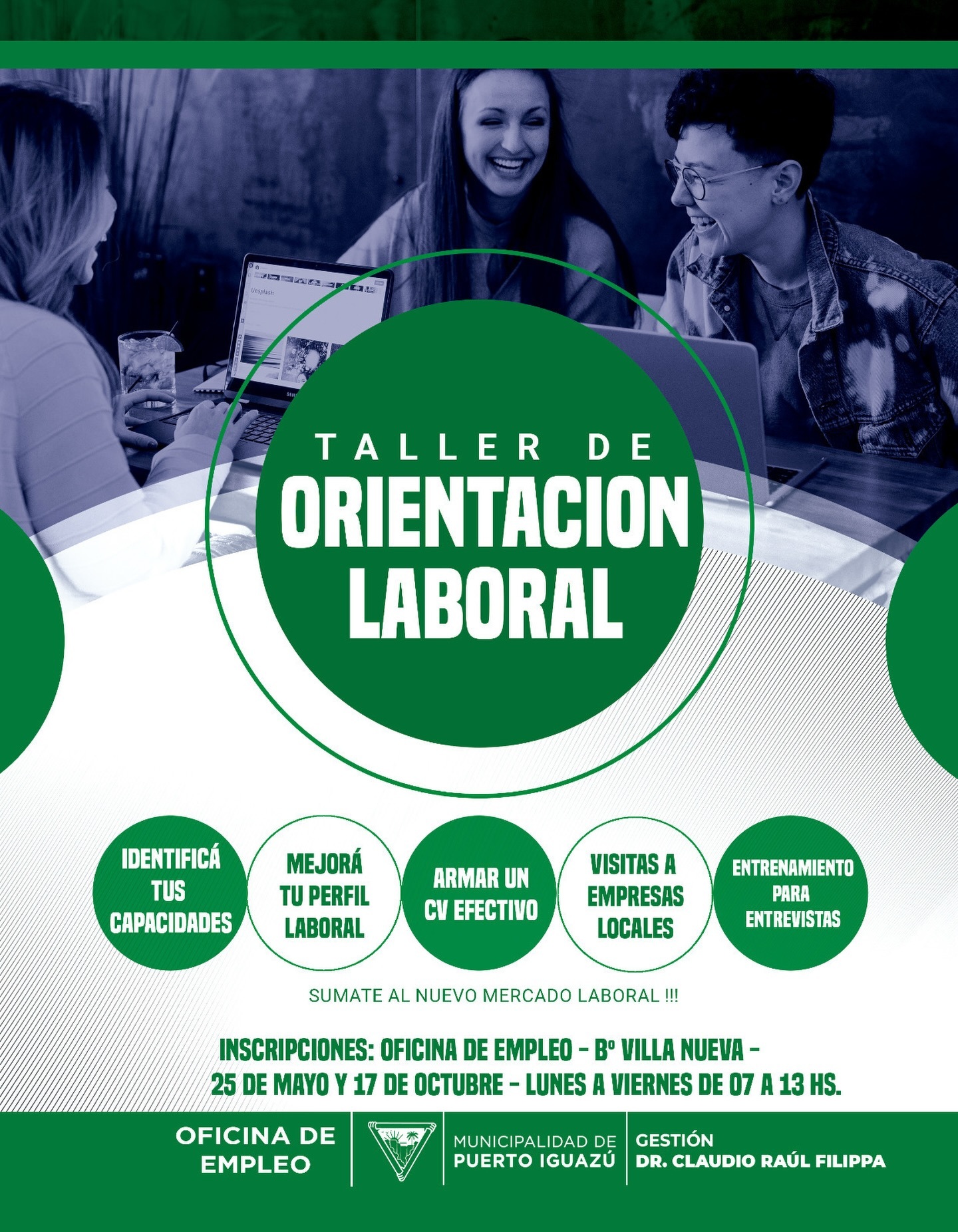 IGUAZÚ: TALLERES DE ORIENTACIÓN LABORAL