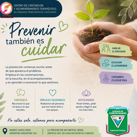 En Centro Contencion Terapeutico trabajan  todos los días para acompañar, orientar y estar presentes.