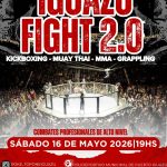 ESTE SÁBADO 16 DE MAYO SE REALIZARÁ EL “IGUAZÚ FIGHT 2.O”