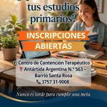 Desde el Centro Municipal de Contención Terapéutica, te acompañamos para que puedas completar tus estudios