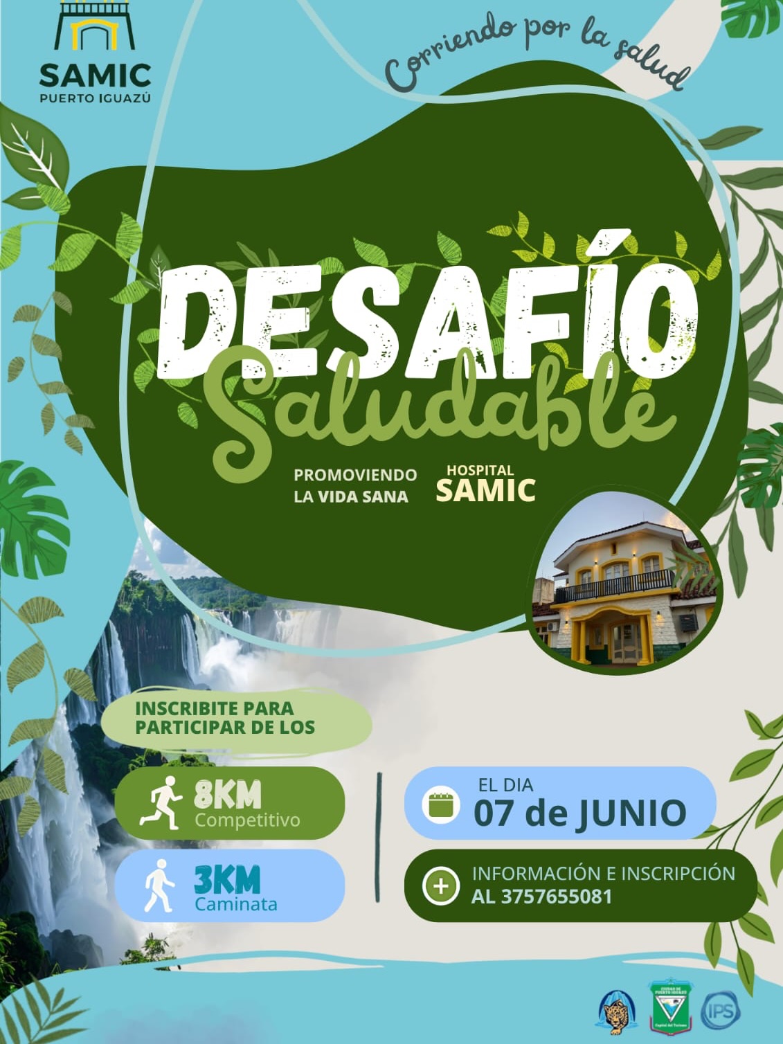 IGUAZÚ: ESTE 7 DE JUNIO SE REALIZARÁ EL “DESAFÍO SALUDABLE 2026”