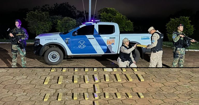 IGUAZÚ: HALLAN FLOTANDO EN EL RÍO PARANÁ UNOS 28 KILOS DE FALOPA