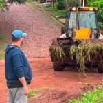 IGUAZÚ: PARQUIZACIÓN OBRAS Y SERVICIOS PÚBLICOS TRABAJAN EN LA RECUPERACIÓN DE ESPACIOS PÚBLICOS
