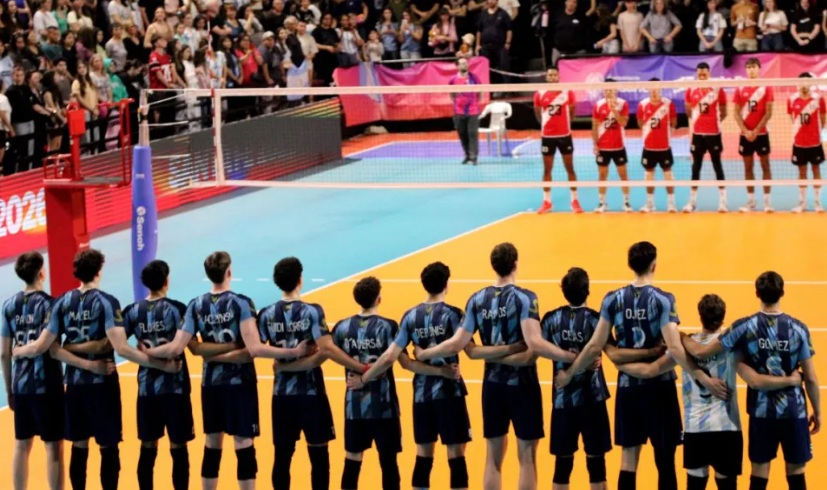 La selección de vóley llegó a la final del Suramericano con la destacada actuación de un leandrino