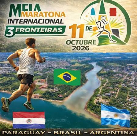 IGUAZÚ: SE VIENE UNA NUEVA EDICIÓN DE “LA MEDIA MARATÓN DE LAS 3 FRONTERAS” IGUAZÚ: SE VIENE UNA NUEVA EDICIÓN DE “LA MEDIA MARATÓN DE LAS 3 FRONTERAS”