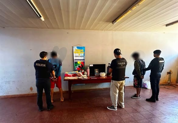 Dúo delictivo capturado en Andresito por el robo a una vivienda familiar